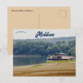 Dniester River Moldova ポストカード (正面/裏面)