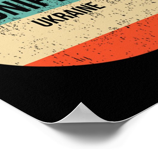 Dnipro Ukraine 3  ポスター (角)