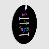 DNPの進行中 オーナメント (正面)