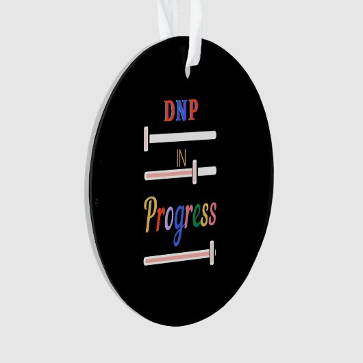 DNPの進行中 オーナメント (正面)