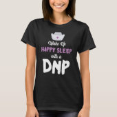 DNPドクターハッピースリープ看護実習RNナースD Tシャツ (正面)