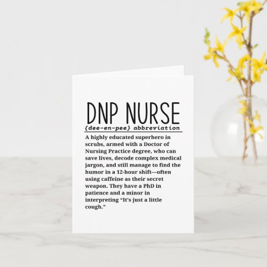 Dnpナース カード (黄色い花)