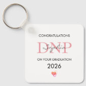 DNP卒業お名前2026年卒 キーホルダー (正面)