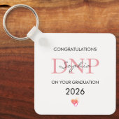 DNP卒業お名前2026年卒 キーホルダー (正面)