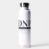 DNP看護カスタム練習医の卒業式 ウォーターボトル (左面)