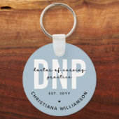 DNP看護カスタム練習医の卒業式 キーホルダー (正面)