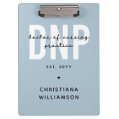 DNP看護カスタム練習医の卒業式 クリップボード (正面)