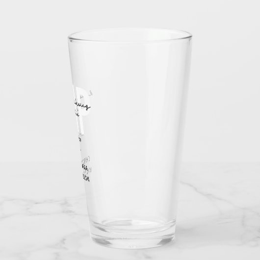 DNP看護カスタム練習医の卒業式 タンブラーグラス (左)