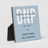 DNP看護カスタム練習医の卒業式 フォトプラーク (正面)