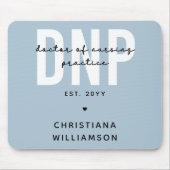 DNP看護カスタム練習医の卒業式 マウスパッド (正面)