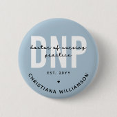 DNP看護カスタム練習医の卒業式 缶バッジ (正面)