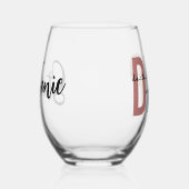 DNP看護パーソナライズされた医 ステムなしワイングラス (右)