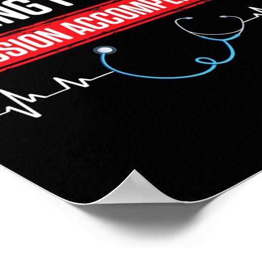 Dnp看護実習の医師Rnナース ポスター (角)