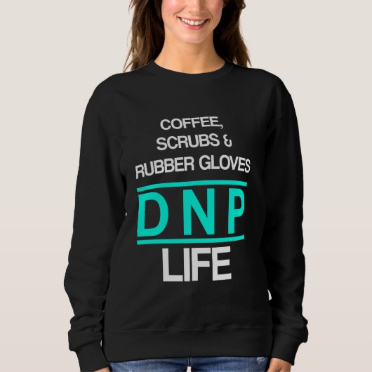 Dnp看護実習コーヒーRnナース スウェットシャツ (正面)