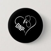 DNP看護実習ハートビートRNナース 缶バッジ (正面)