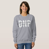 DNP看護実習博士の卒業 スウェットシャツ (正面フル)