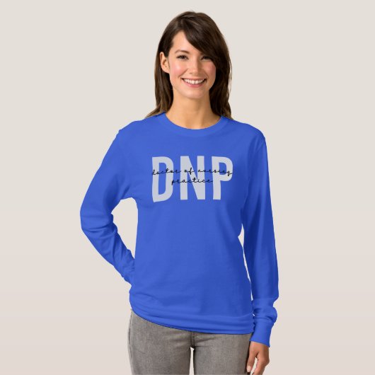 DNP看護実習博士の卒業 Tシャツ (正面フル)