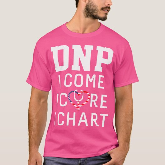 Dnp看護実習Iチャートナース Tシャツ (正面)