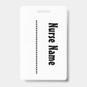 DNP進行中 – 看護学校・研修ことわざ バッジ (Back)