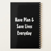 DNP進行中 – 看護学校・研修ことわざ プランナー手帳 (裏面)