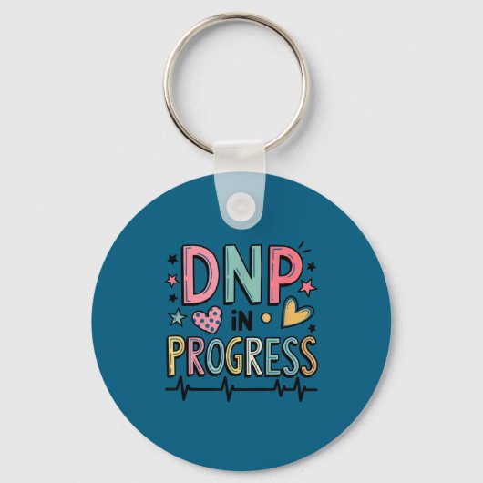 Dnp進行看護学生指導者Tシャツ キーホルダー (正面)