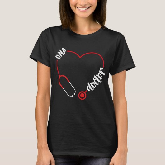DNP Doctor Stethoscope DNP Nurse Nursing Tシャツ (正面)