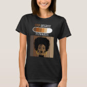 DNP In Progress Nursing Practice Student Black Afr Tシャツ (正面)