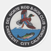 DNRGCステッカー ラウンドシール (正面)