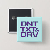 DNT TXT及びDRV 缶バッジ (正面&裏面)