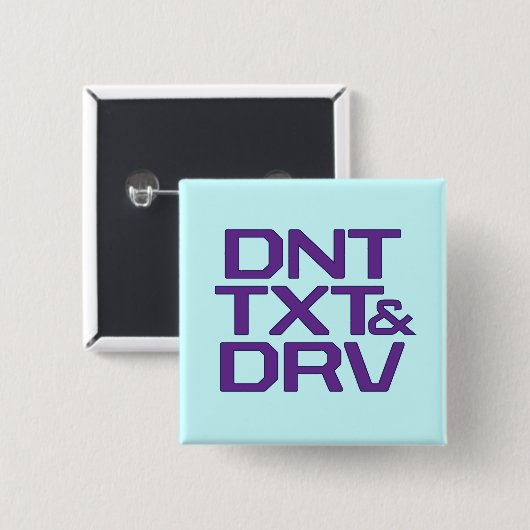 DNT TXT及びDRV 缶バッジ (正面&裏面)
