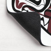 DNWのオオカミ マウスパッド (コーナー)