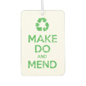 DoとMendの作成 カーエアーフレッシュナー (正面)