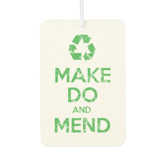 DoとMendの作成 カーエアーフレッシュナー (正面)