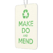 DoとMendの作成 カーエアーフレッシュナー (左)