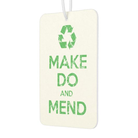 DoとMendの作成 カーエアーフレッシュナー (左)