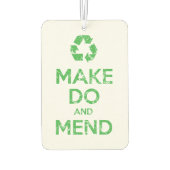 DoとMendの作成 カーエアーフレッシュナー (裏面)