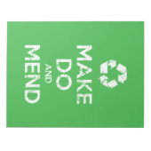 DoとMendの作成 ノートパッド (正面)