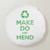 DoとMendの作成 ラウンドクッション (裏面)