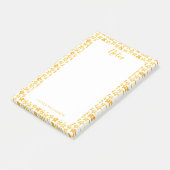 DoメモへのDaffodil春パターン ポストイット (アングル)