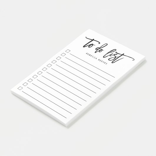 [Doリストにパーソナライズされたはブラシ文字] ポストイット (アングル)