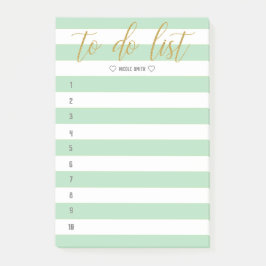 Doリストストライプのに入力したブラシ ポストイット