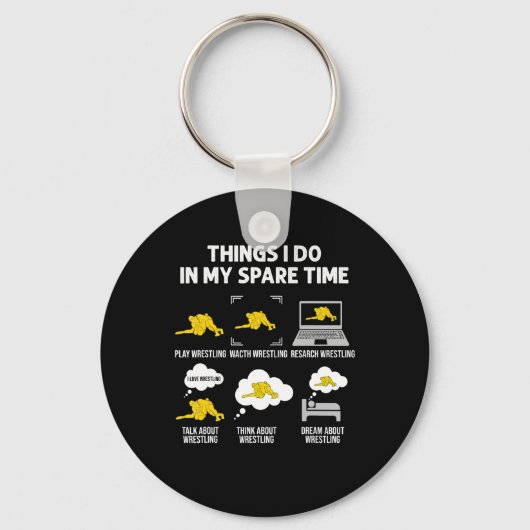 Doレスリングスペアタイムレスリング恋人ギフト キーホルダー (正面)