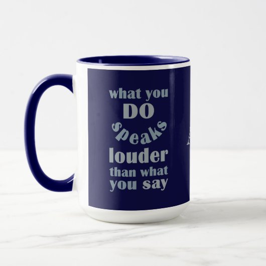 Do対Sayモノグラムカスタムマグ マグカップ (左)