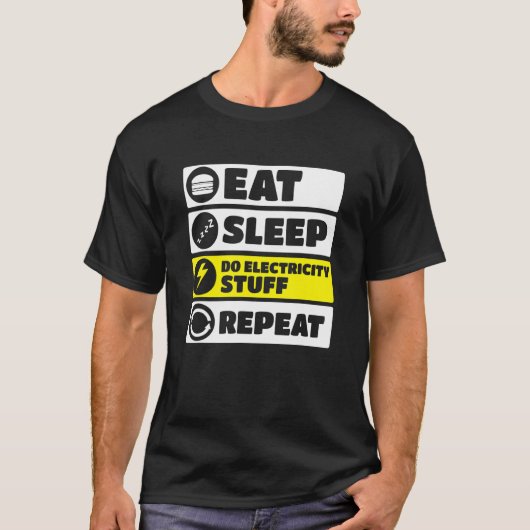 Do電気物電気エンジニアリング Tシャツ (正面)
