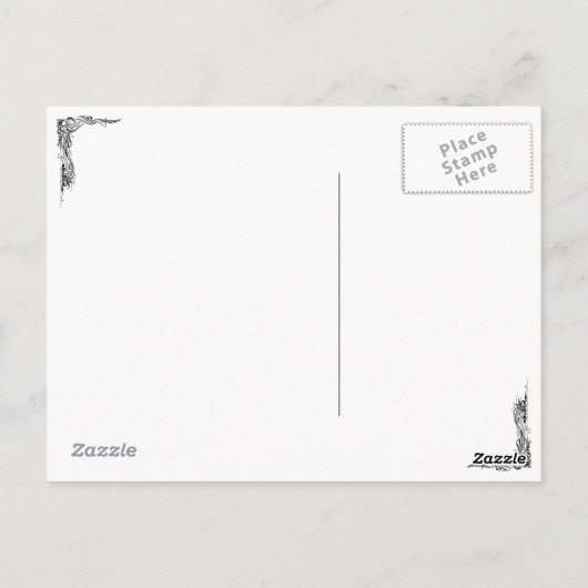 DO やめ NOT – それこ絵を描そ都市引用文ク ポストカード (裏面)