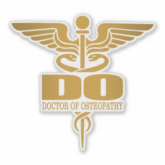 DO (金ゴールド) シール (正面)