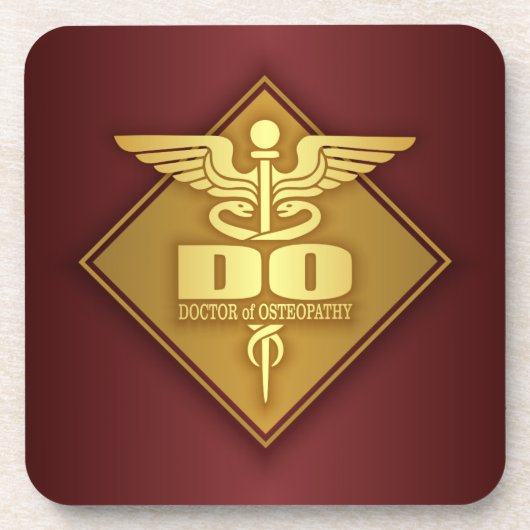 DO (金ゴールド)（ダイヤモンド） コースター (正面)