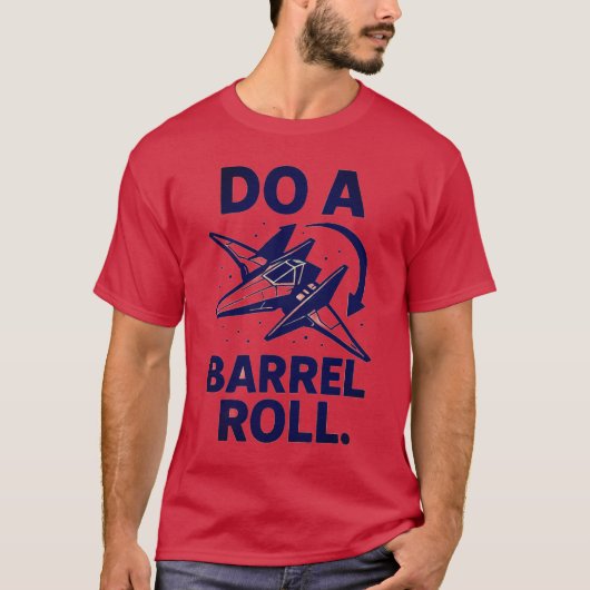 Do a Barrel Roll Tシャツ (正面)
