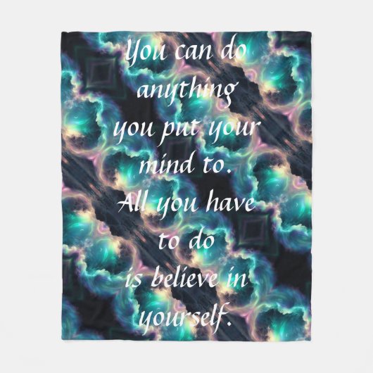 Do Anythingフリースブランケット フリースブランケット (正面)