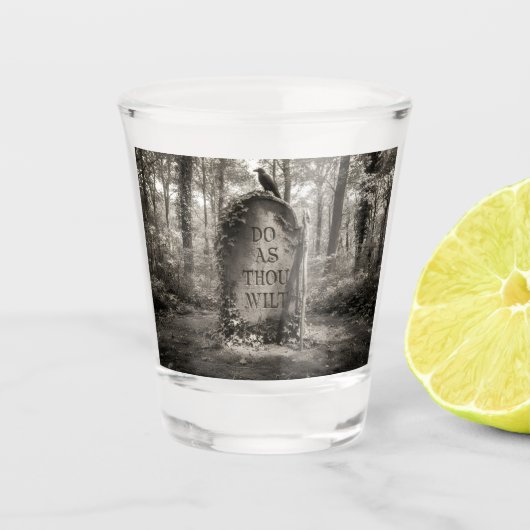 Do As Thy Wilt Shot Glass ショットグラス (正面)